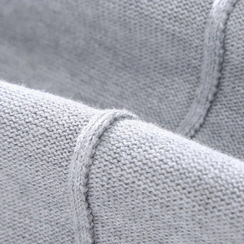 Zipper Ribbed Hem Design Long Sleeve Jacket For Men