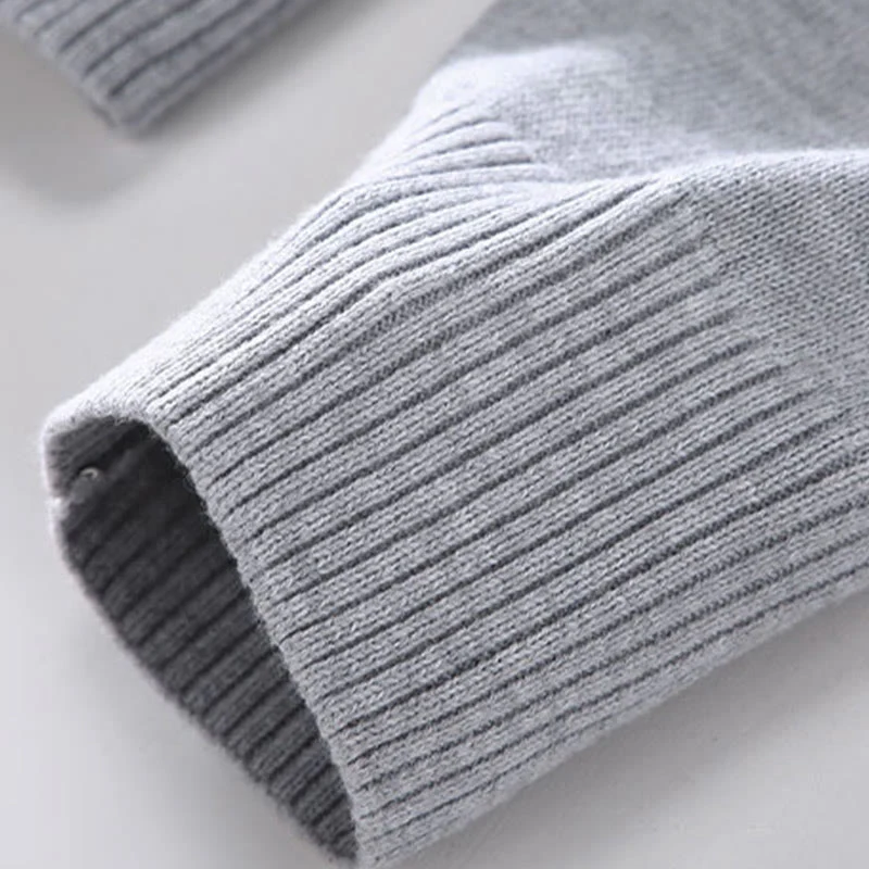 Zipper Ribbed Hem Design Long Sleeve Jacket For Men