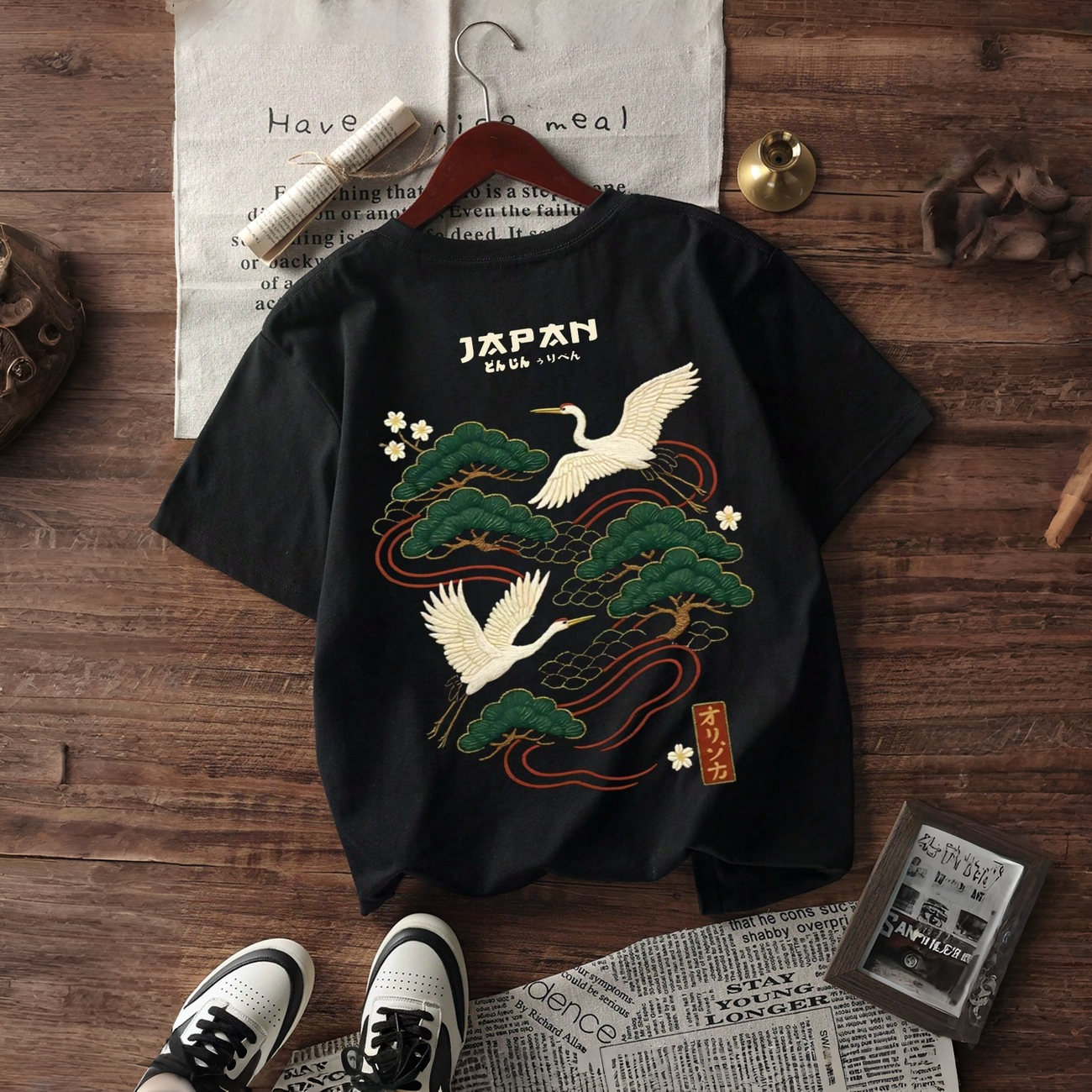 Printed Short Sleeve Minimalist T Shirt For Men