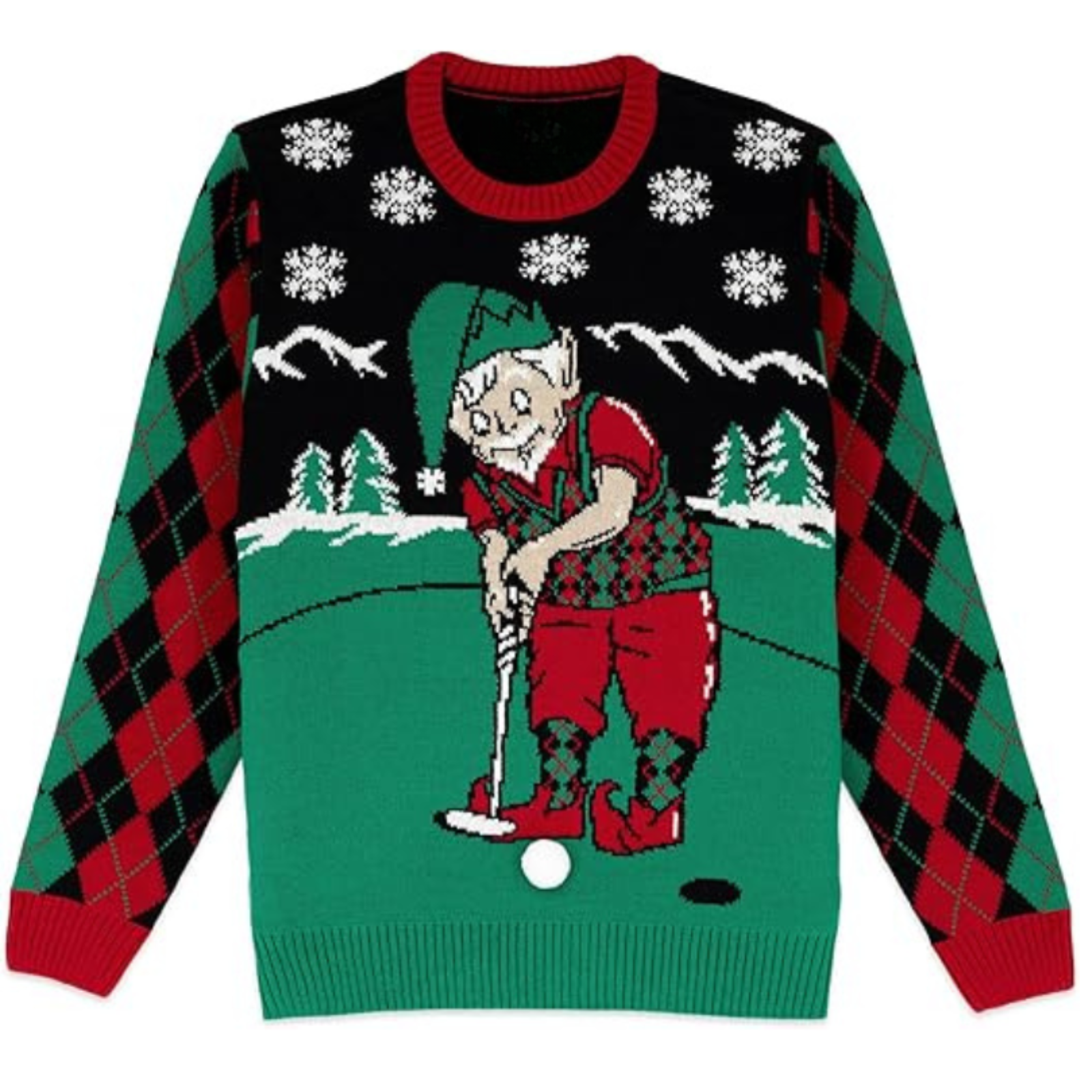 Long Sleeve High Collar Knit Sweater