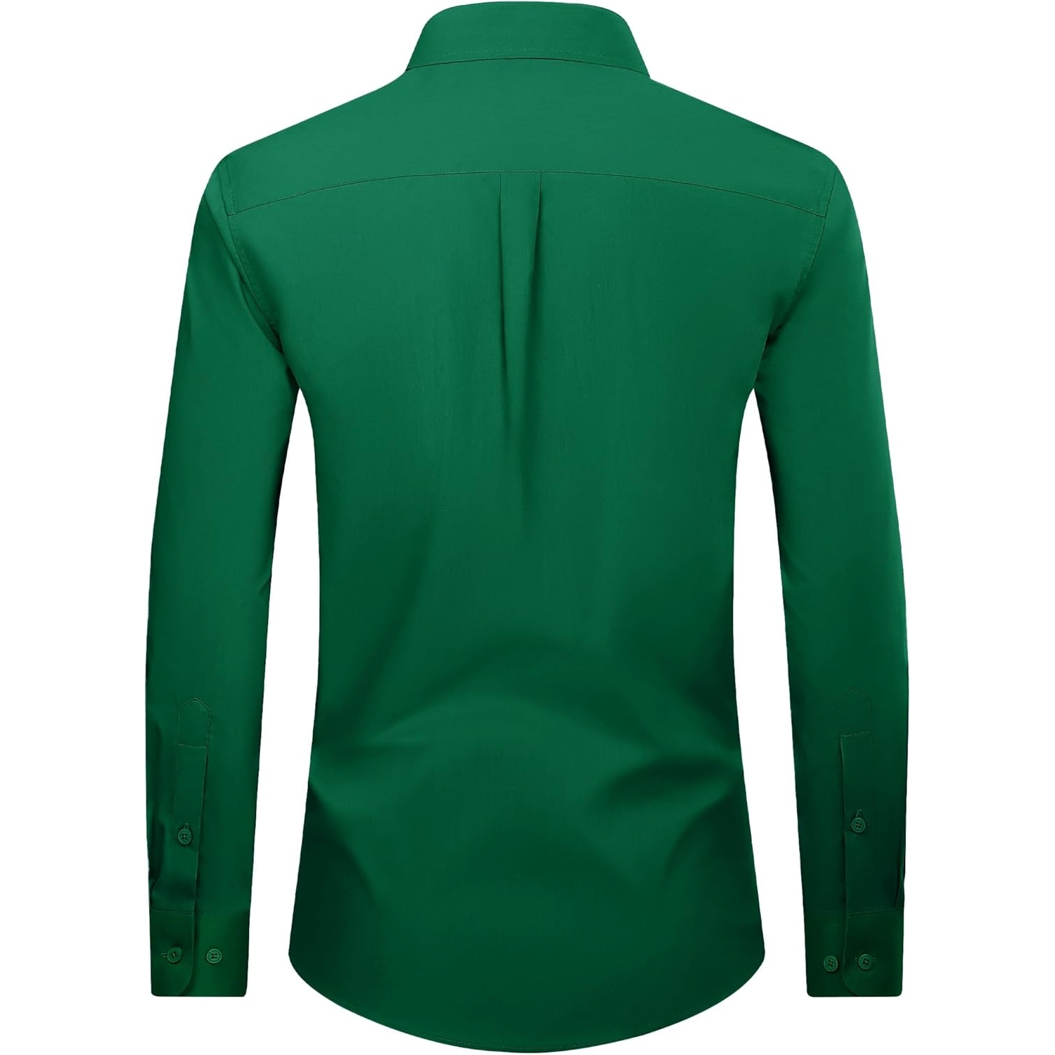 Regular Fit Long Sleeve Shirt Stretch Formal Wear