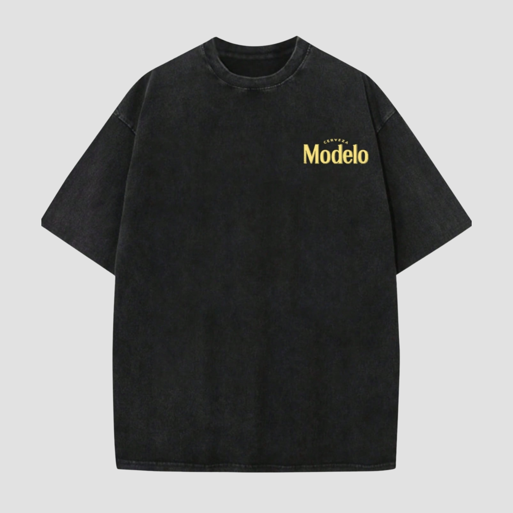 "Retro American-Beer 'Cerveza Modelo' UFO Abducting Bull In T-Shirt