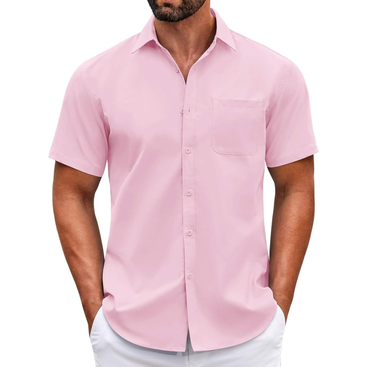 Short Sleeve Casual Button Down Shirts