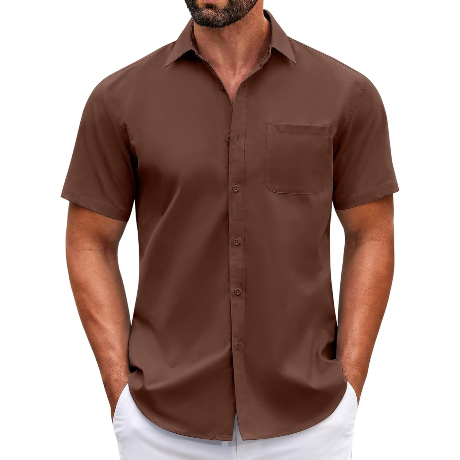 Short Sleeve Casual Button Down Shirts