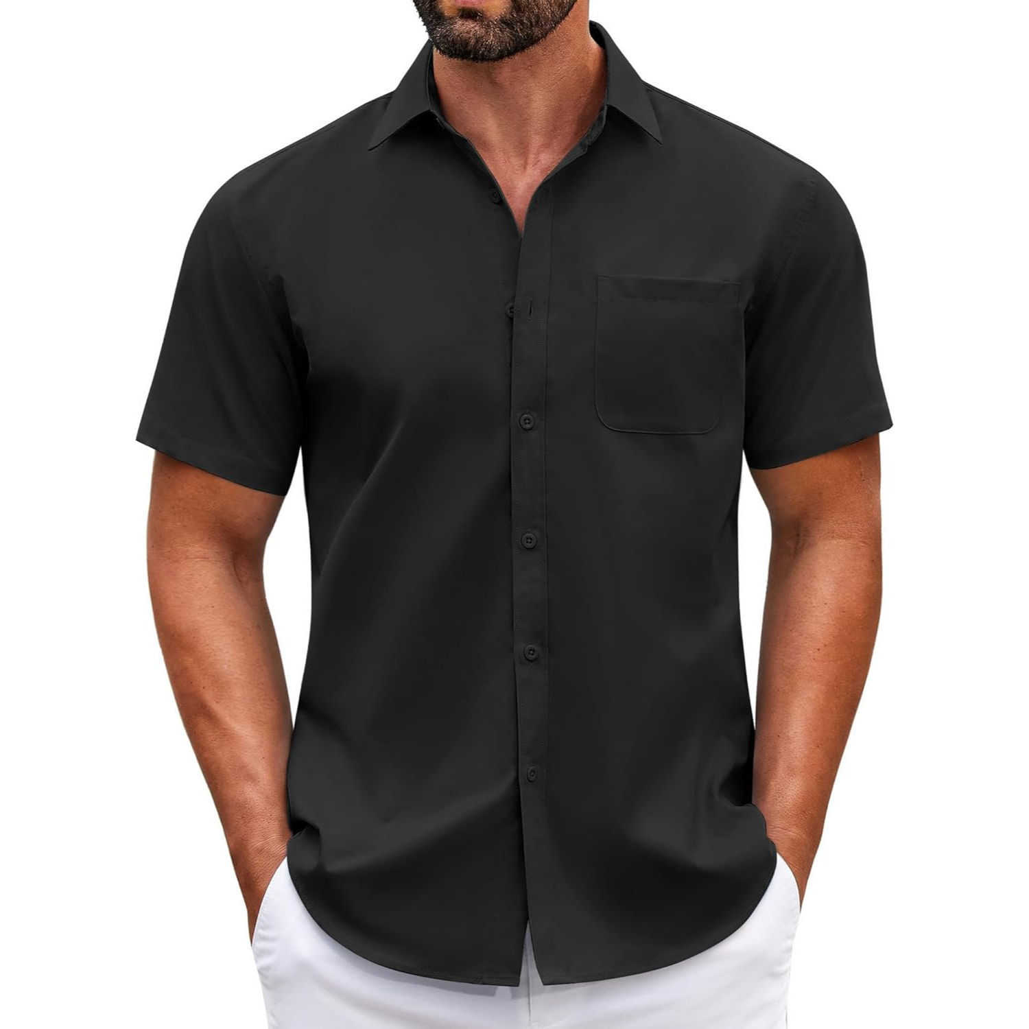 Short Sleeve Casual Button Down Shirts