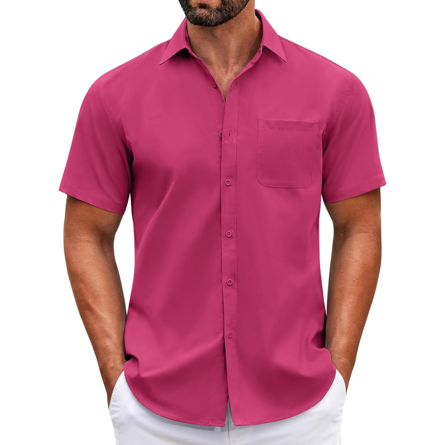 Short Sleeve Casual Button Down Shirts
