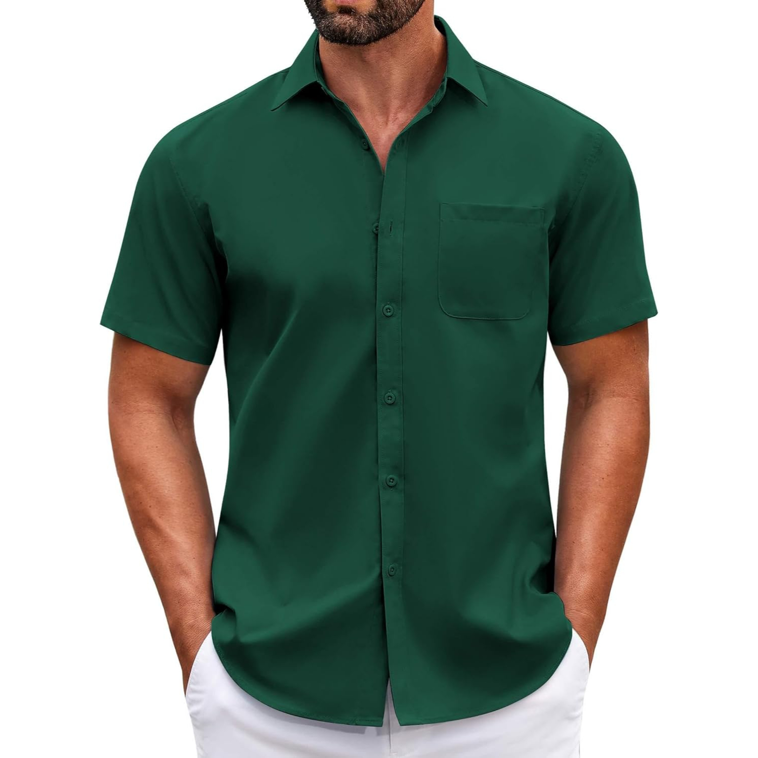 Short Sleeve Casual Button Down Shirts
