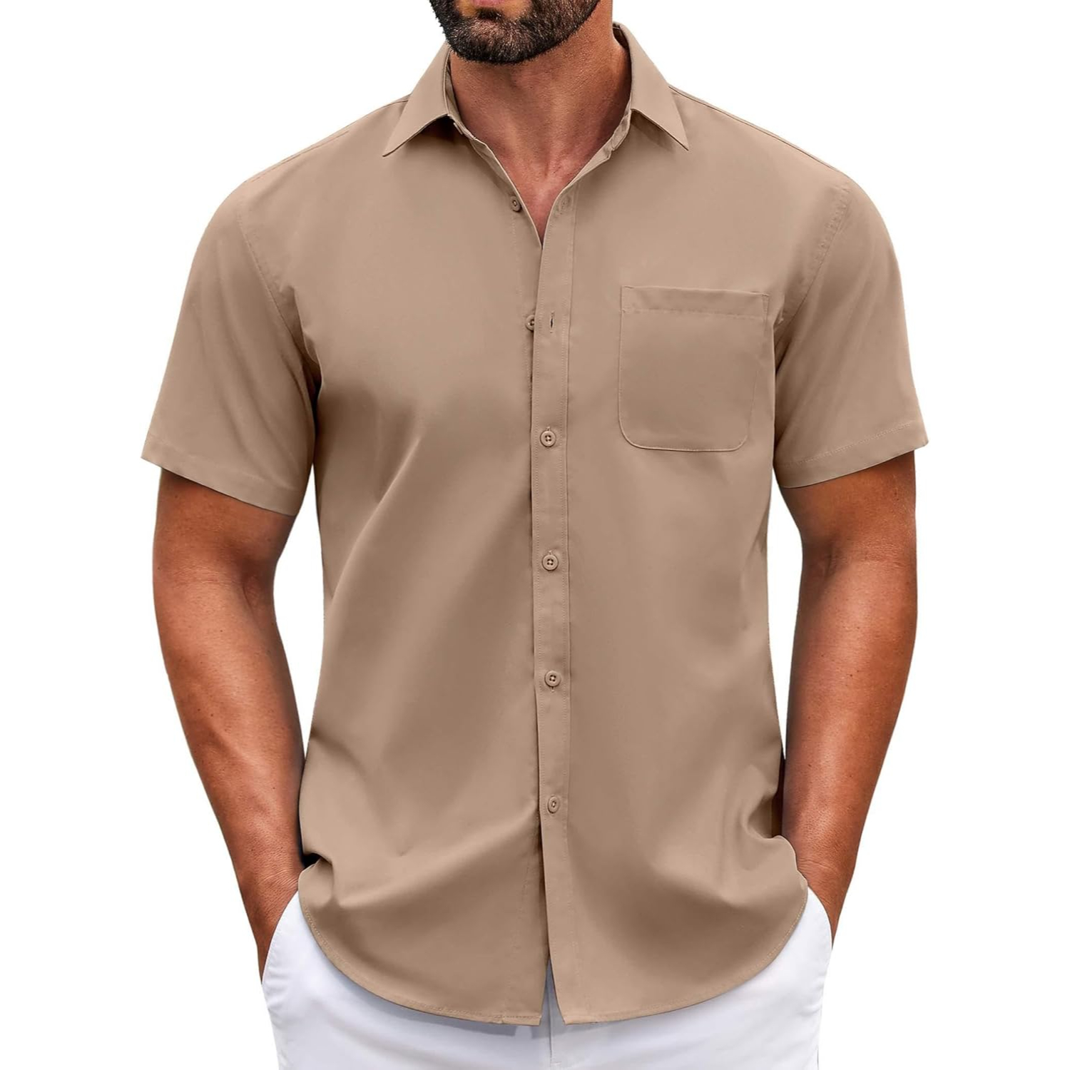 Short Sleeve Casual Button Down Shirts