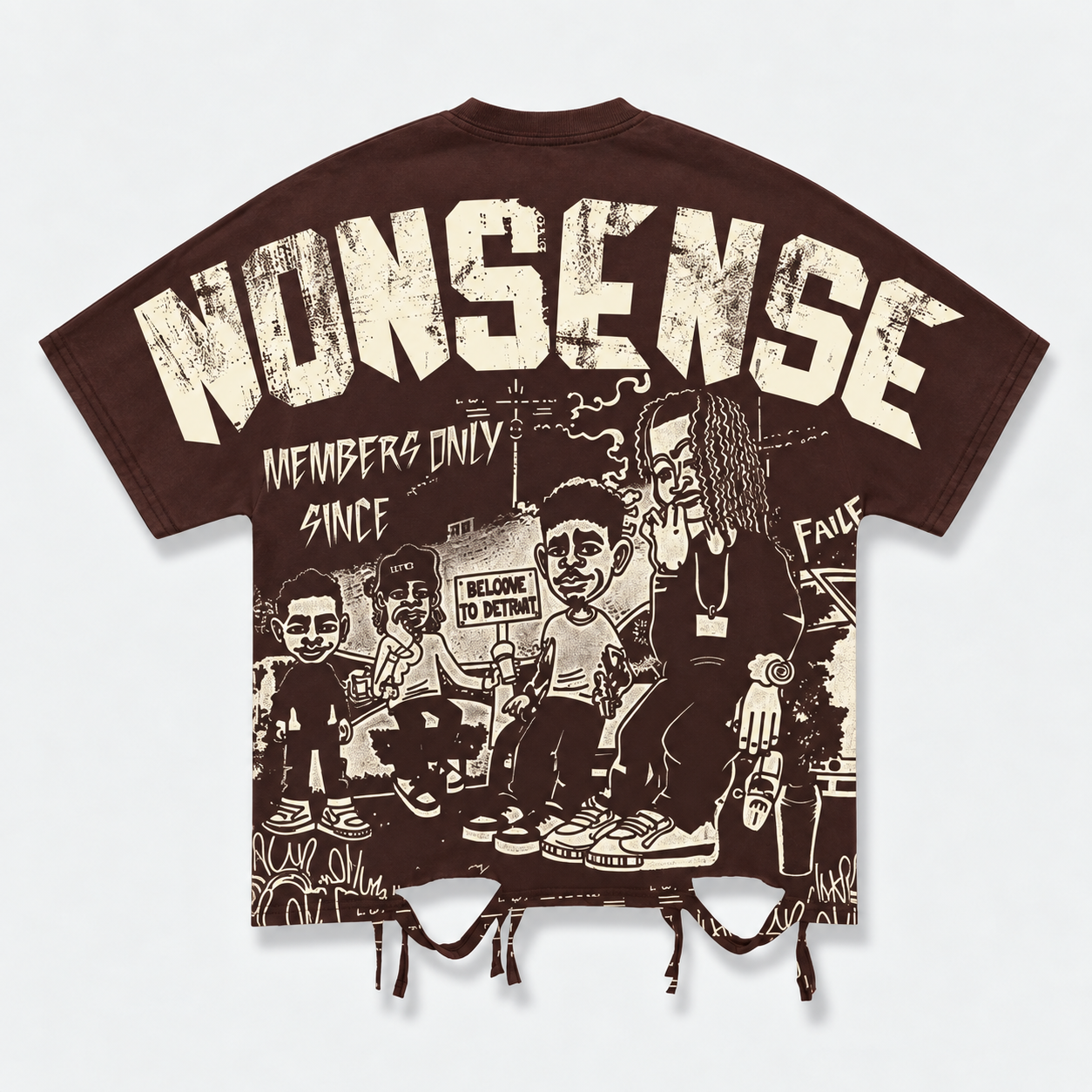 Street Style Batwing Sleeve Graphic T-Shirt For Men