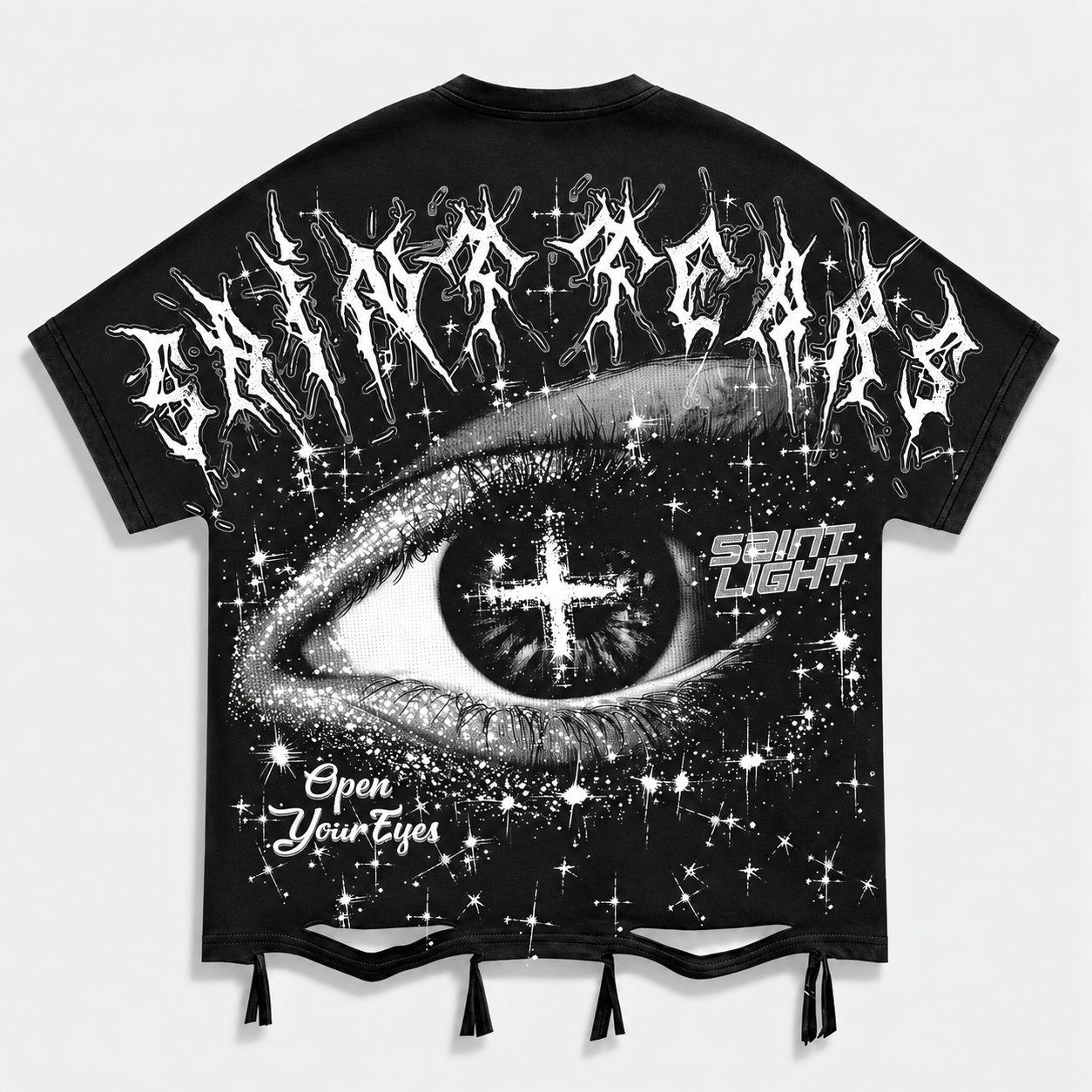 Street Style Batwing Sleeve Graphic T-Shirt For Men