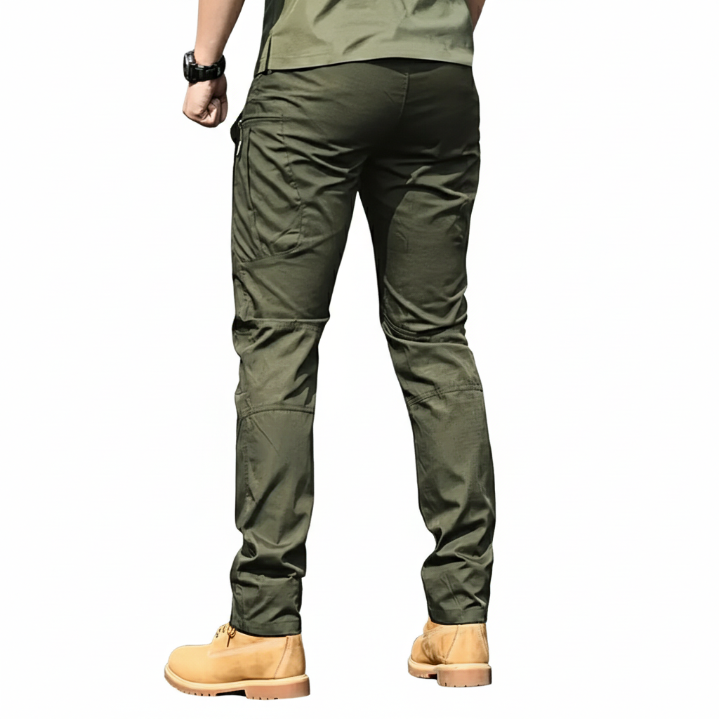 Tactical Cargo Pants With Multi Pocket Design