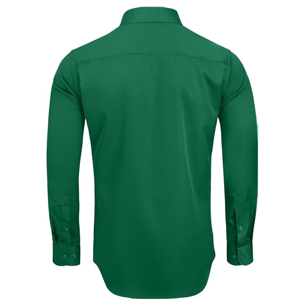 Sleeve And Formal Button Down Shirt Pocket Long For Men