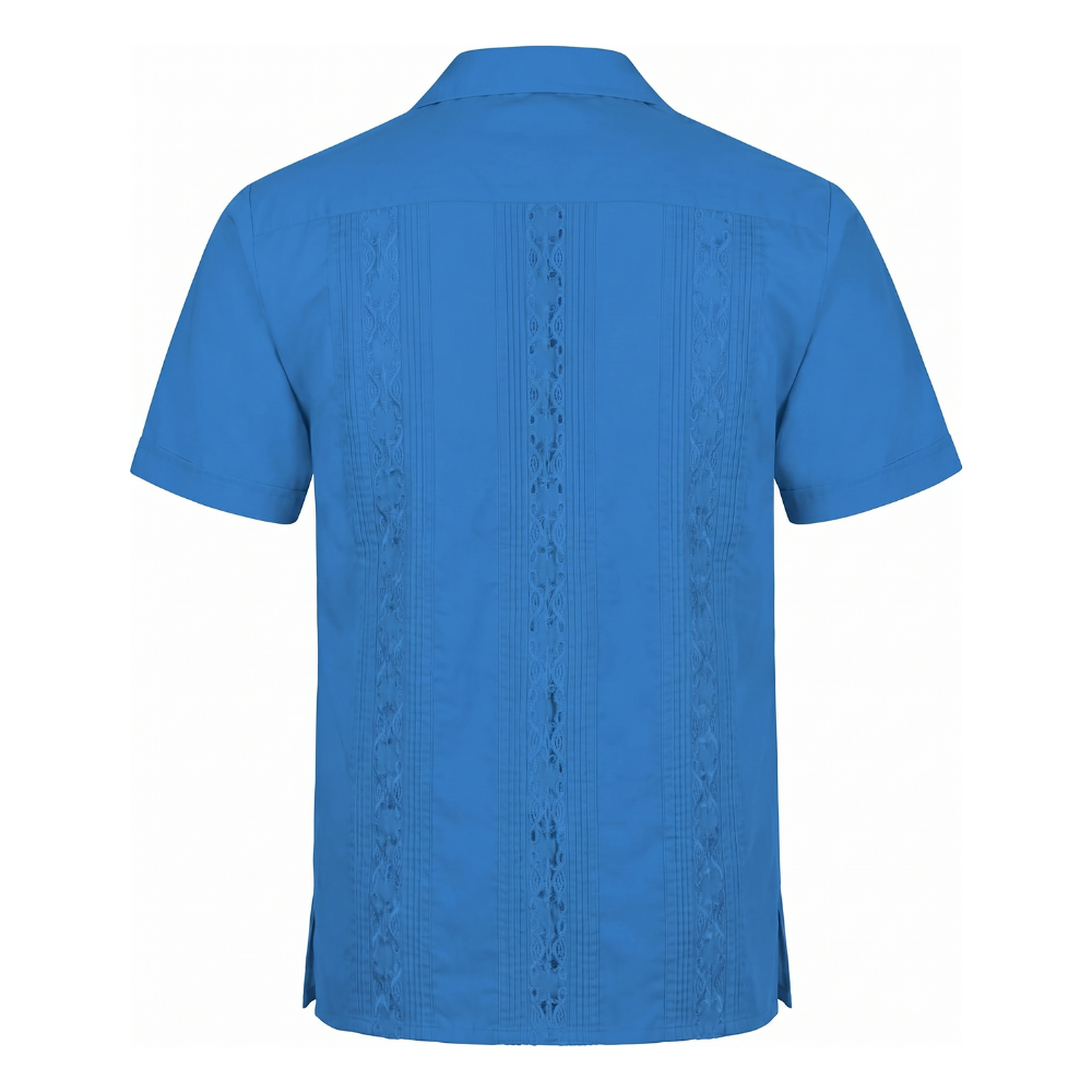 Short Sleeve Casual Wedding Beach Bartender Shirt