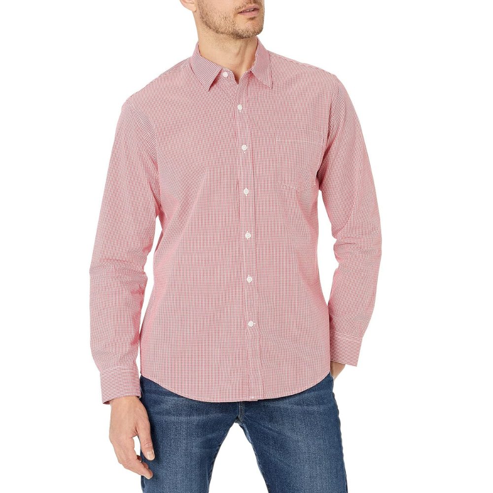 Long Sleeve Casual Poplin Shirt