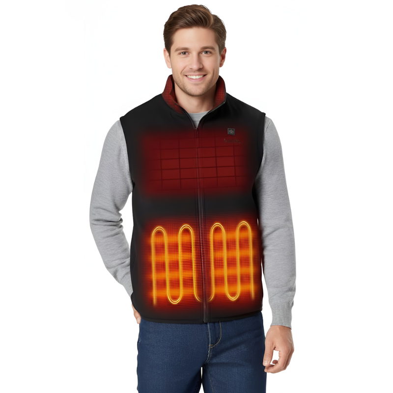 4 Zone Heated Fleece Battery Vest