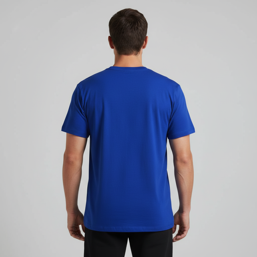 Short Sleeve Round Design T Shirt For Men