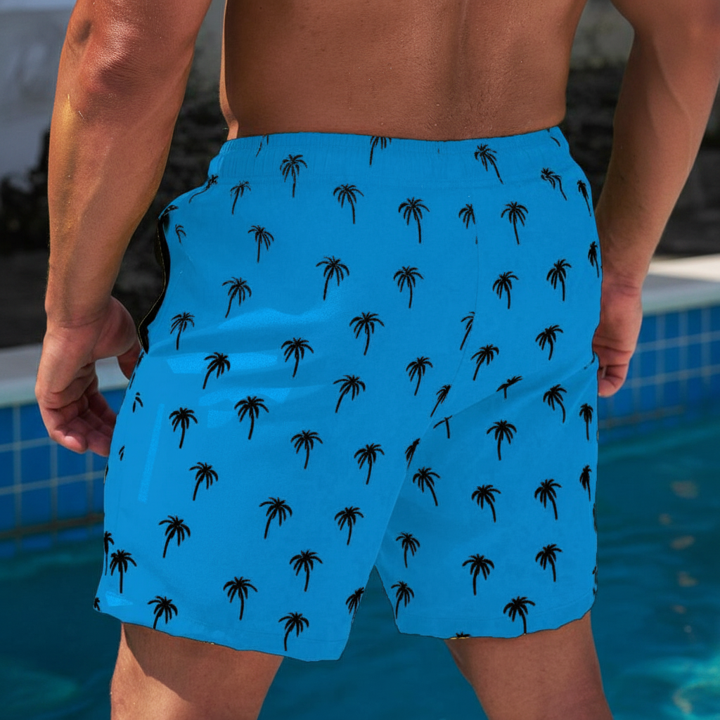 Casual Beach Shorts With Pockets For Men