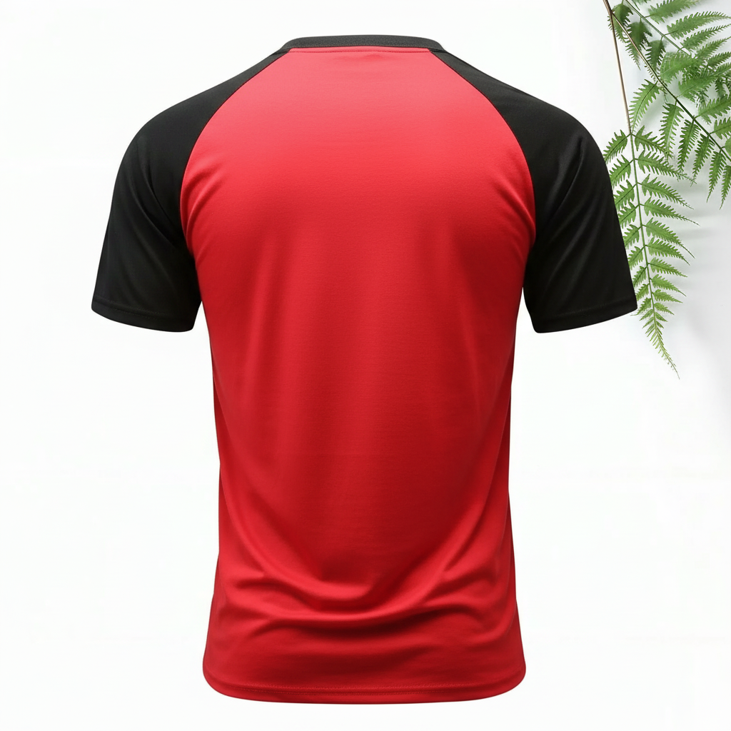 American Style Print Henley Short Sleeve T Shirt With Shorts For Men