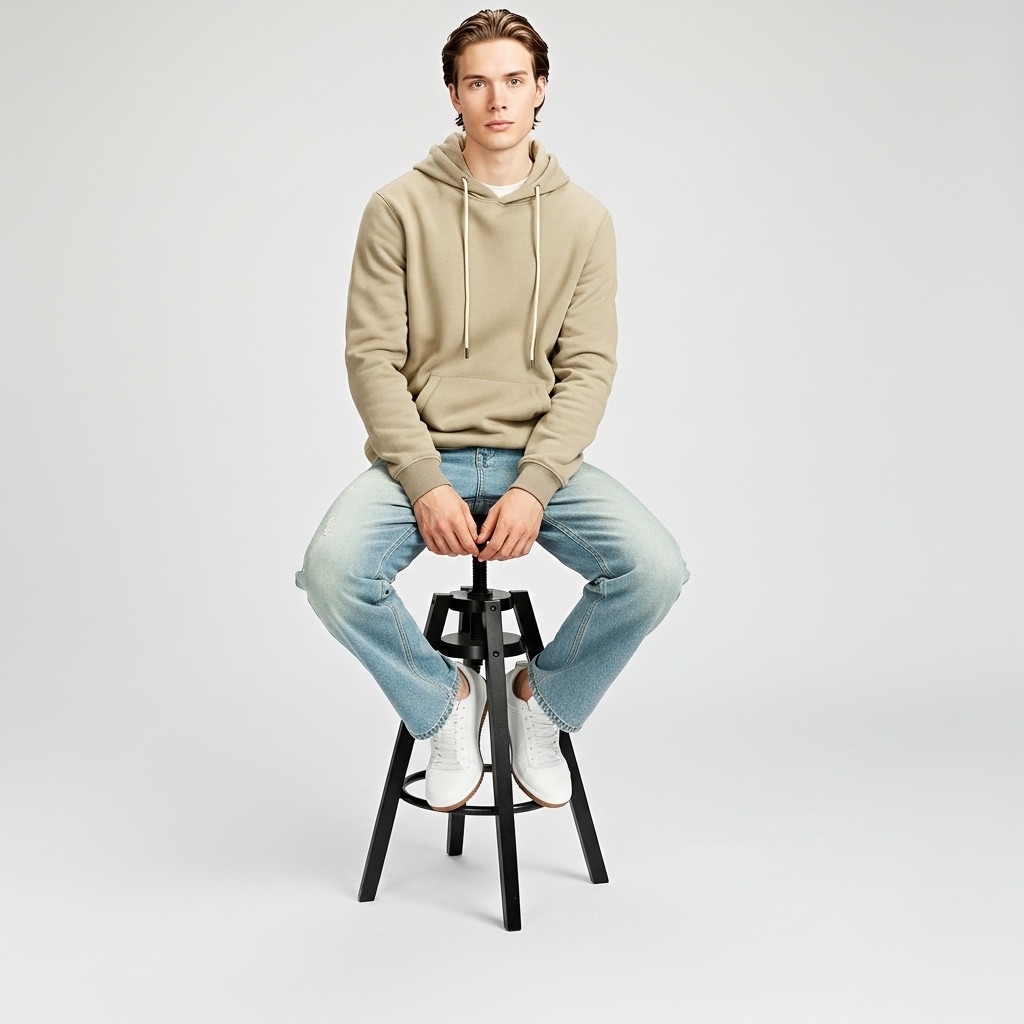 Warm Fleece Lined Pullover Hoodie