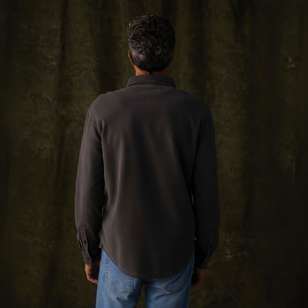 Comfort Terry Shirt Jacket