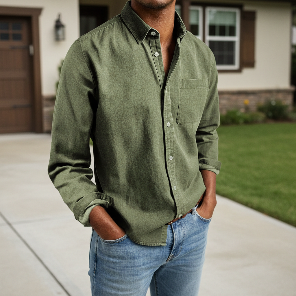 Casual Long Sleeve Shirt For Daily Wear