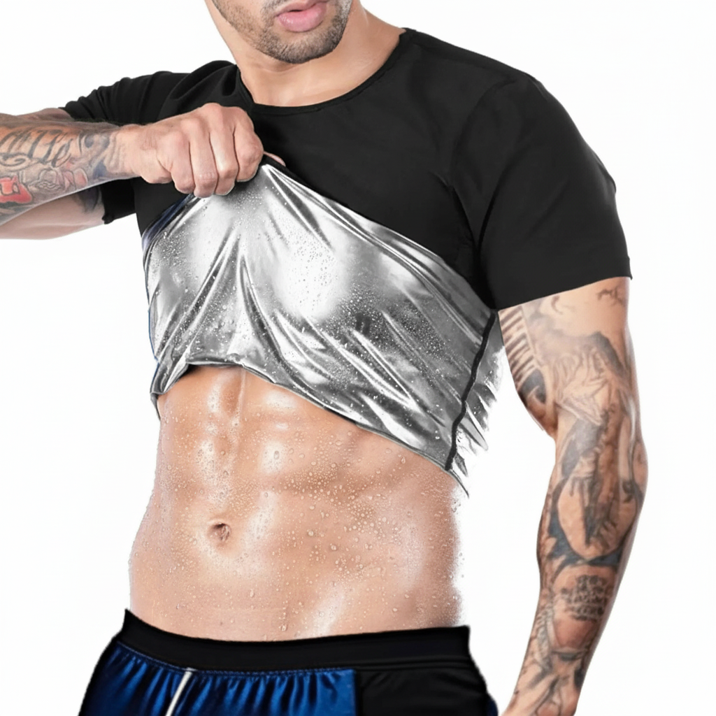 Athletic Short Sleeve Compression Workout T Shirt For Men