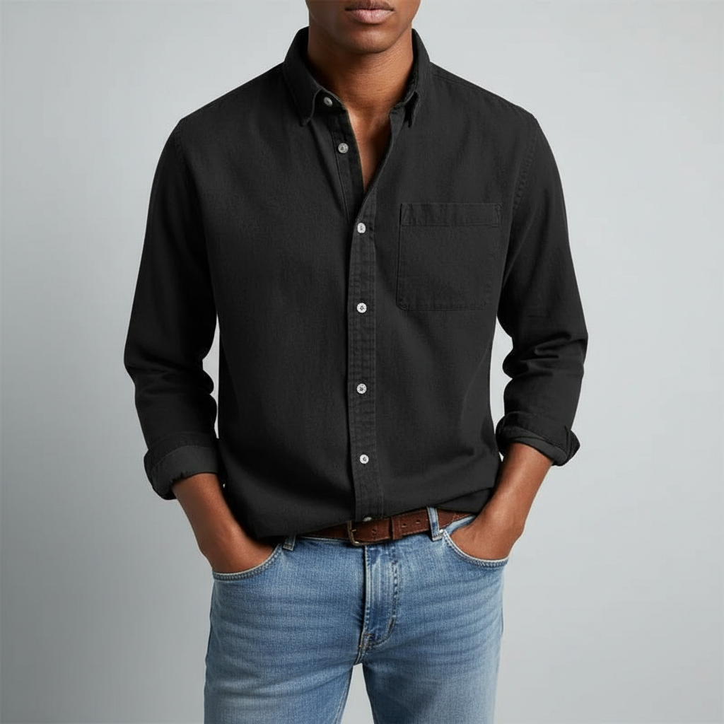 Long Sleeve Shirt With Tailored Fit