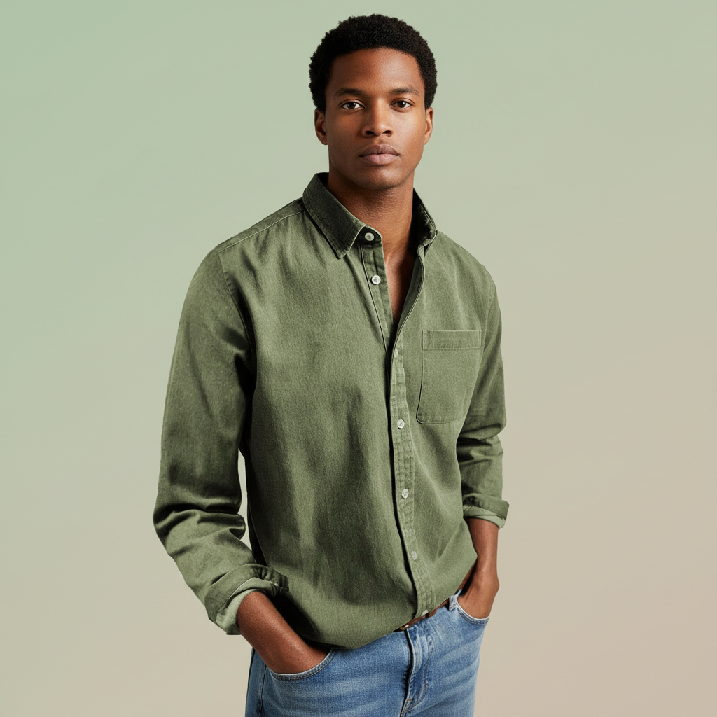 Long Sleeve Shirt With Tailored Fit