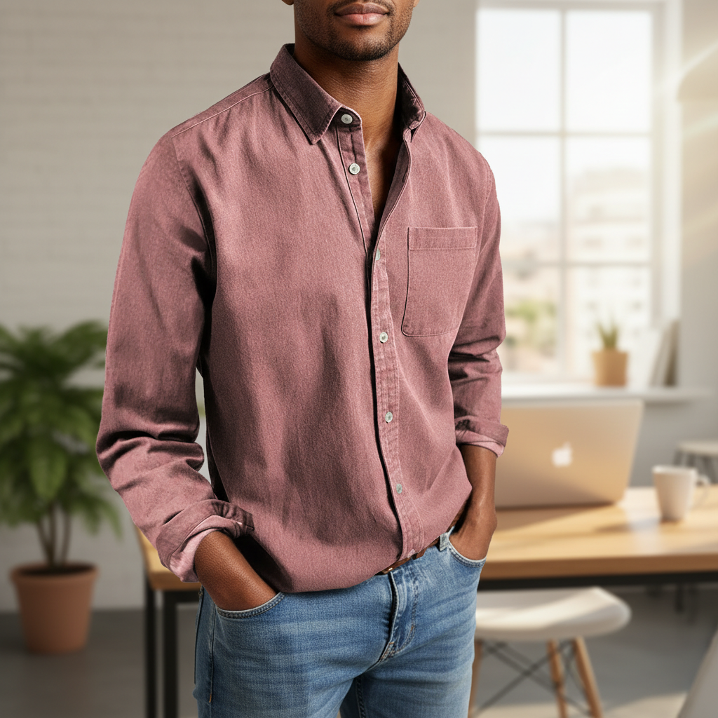 Casual Long Sleeve Shirt For Daily Wear