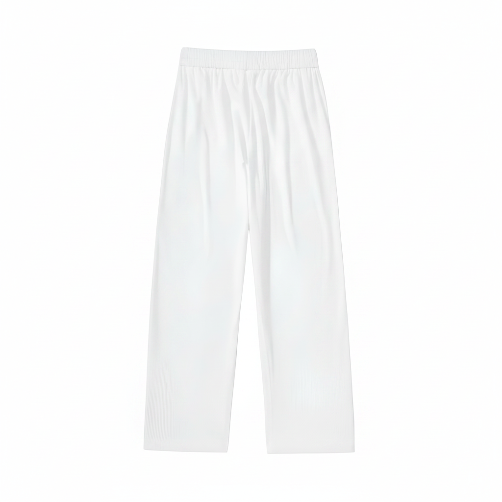Personalized Printed Loose Fit Straight Pants For Men