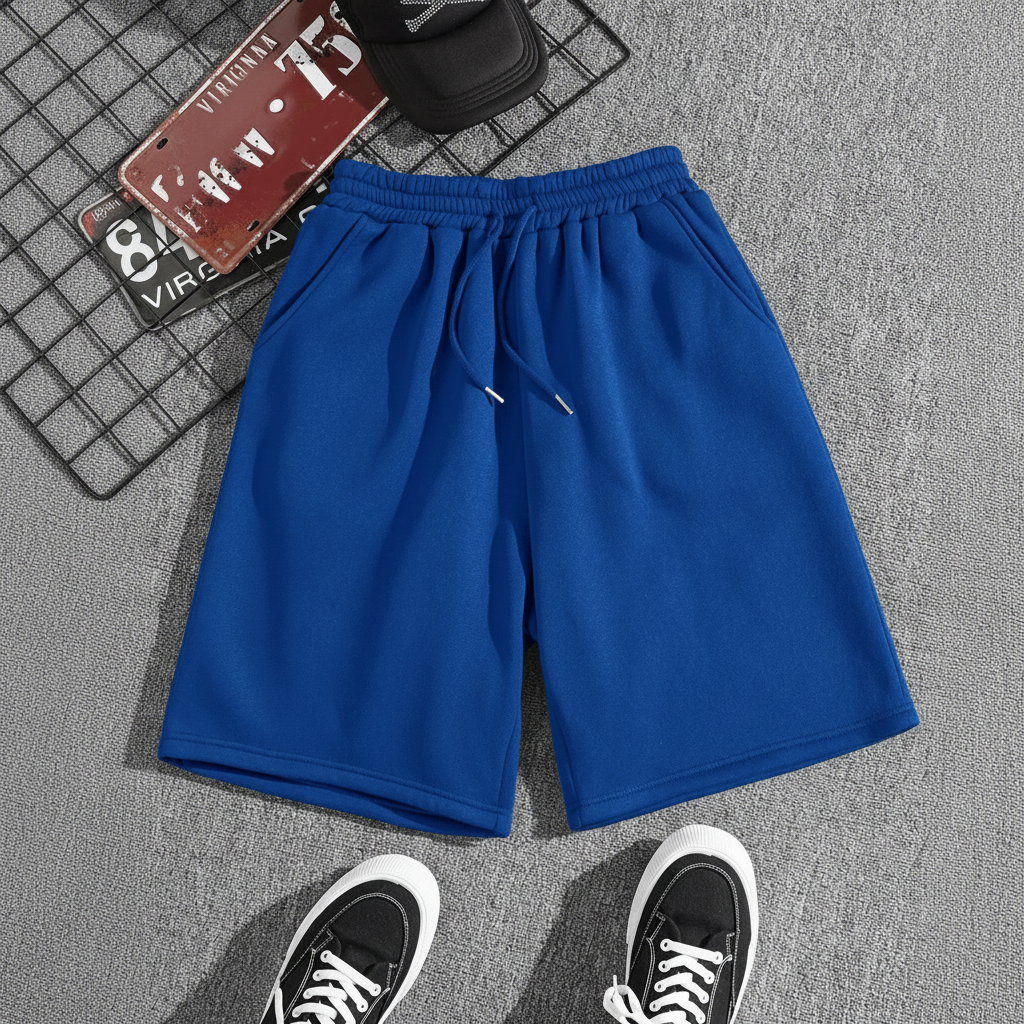 Casual Drawstring Track Shorts For Men