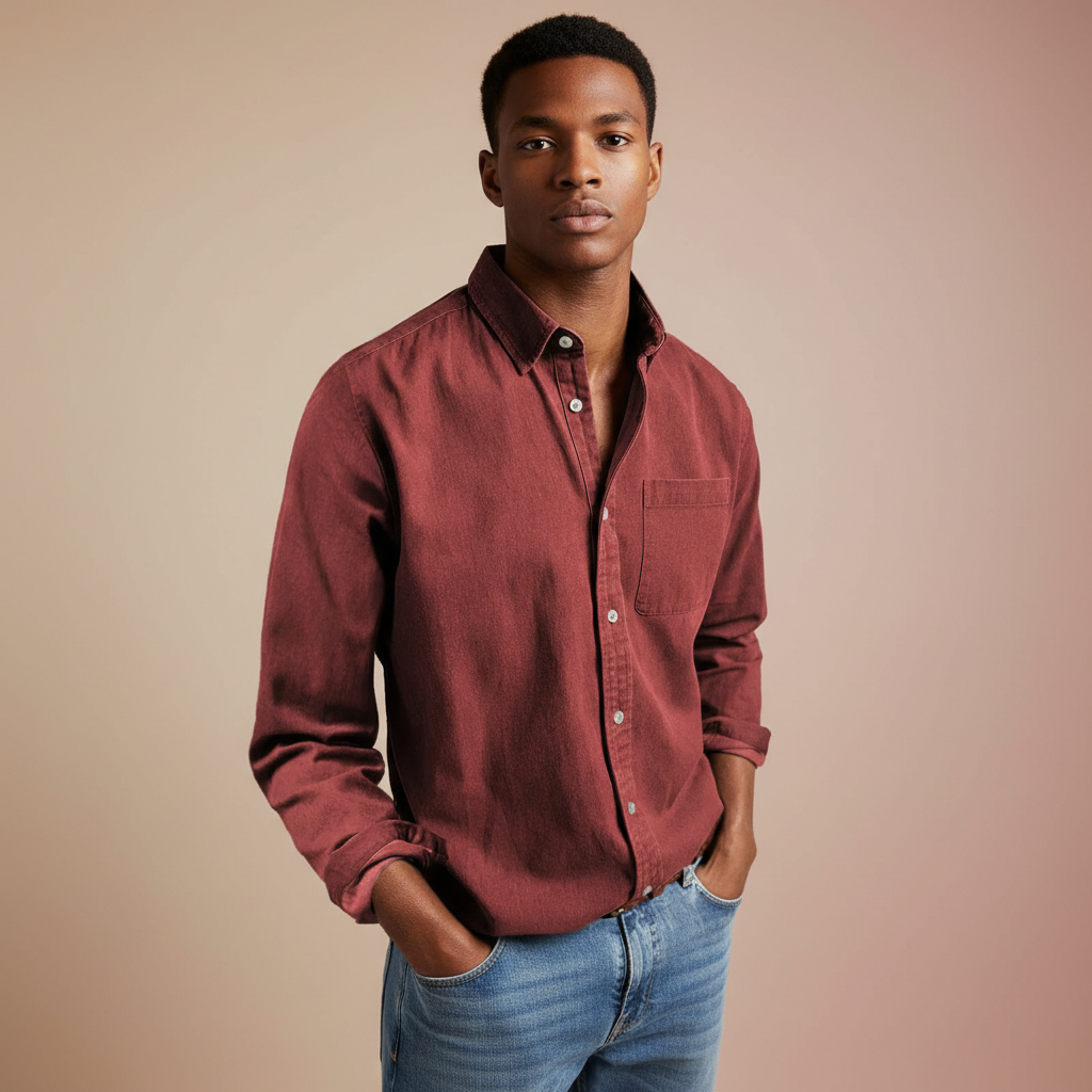 Long Sleeve Shirt With Tailored Fit