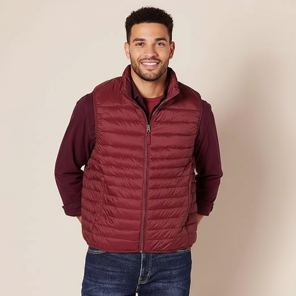 Water-Resistant Packable Puffer Jacket