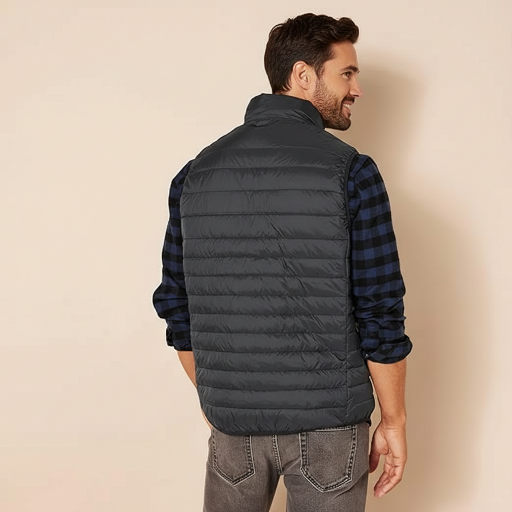 Water-Resistant Packable Puffer Jacket
