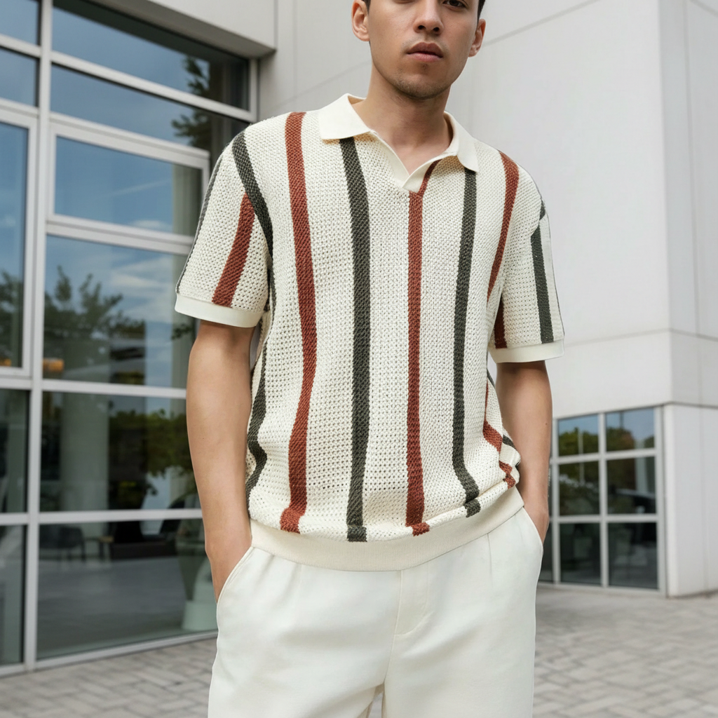 Khaki Sweater For Men