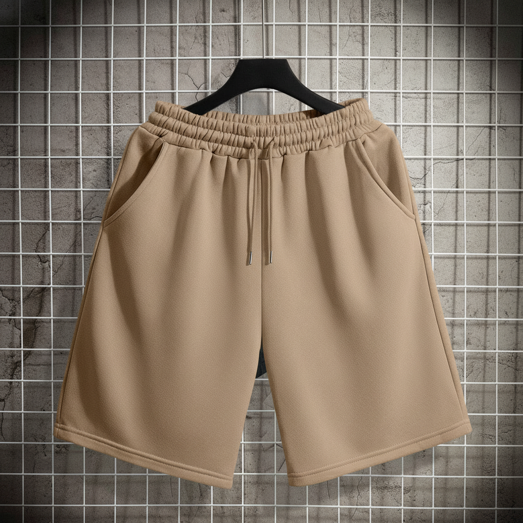 Casual Drawstring Track Shorts For Men