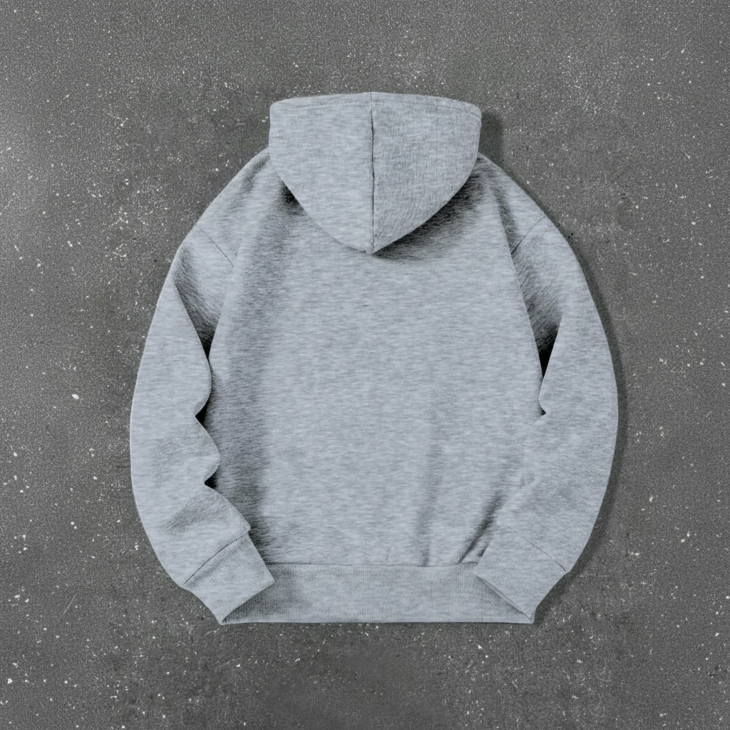 Casual Loose Fit Zip Up Hoodie For Men