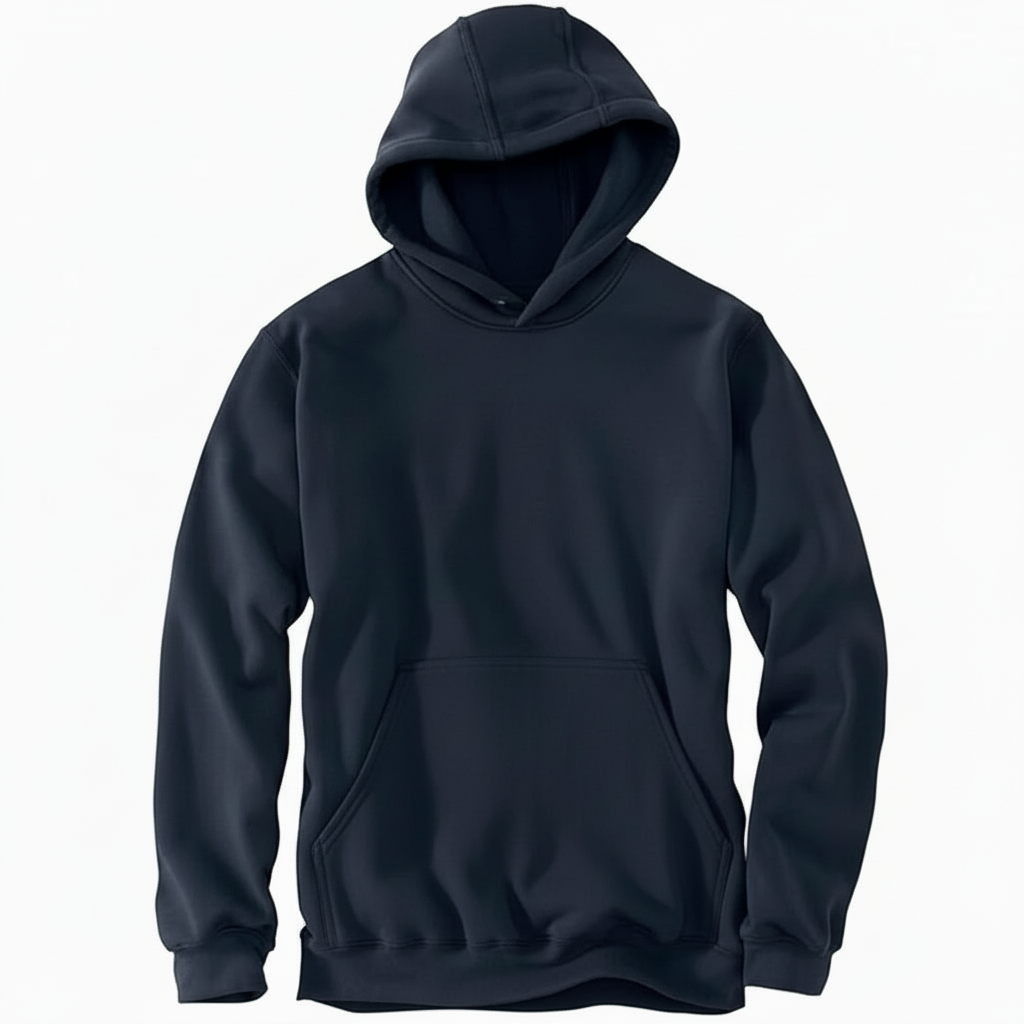 Water Repellent Loose Fit Hoodie With Midweight Warmth For Men