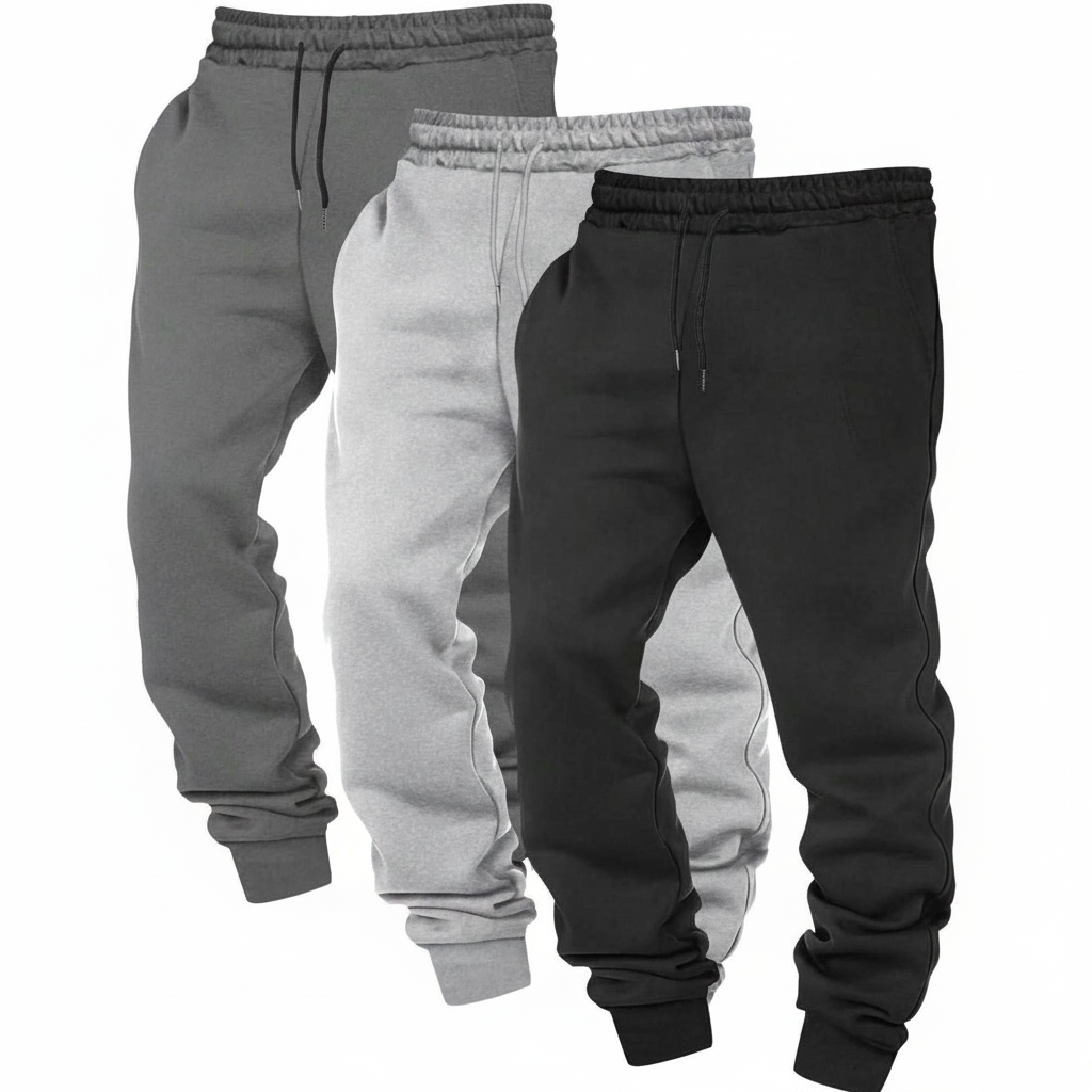Minimalist Style Solid Color Lightweight Pants For Men