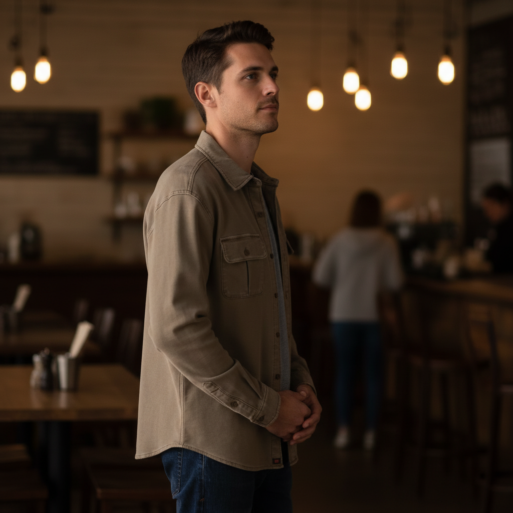 Comfort Terry Shirt Jacket