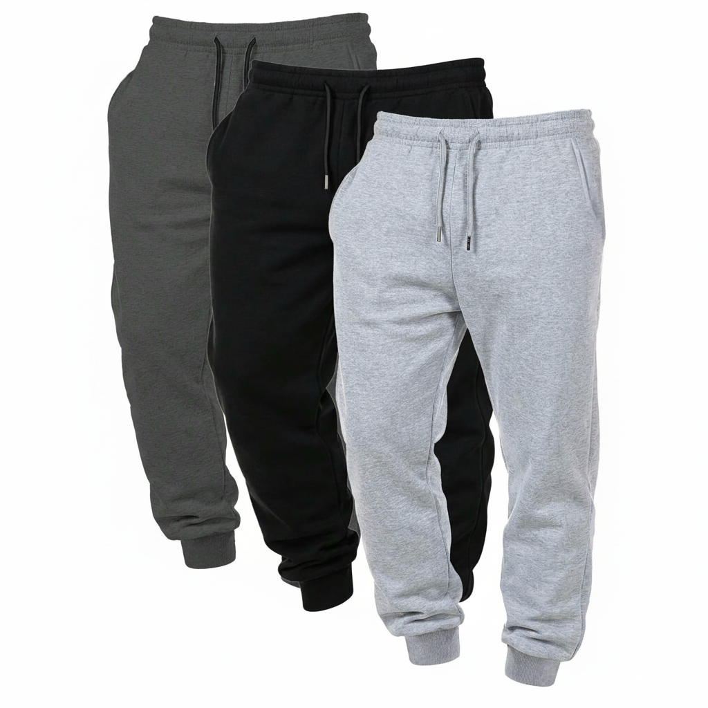 Minimalist Style Solid Color Lightweight Pants For Men