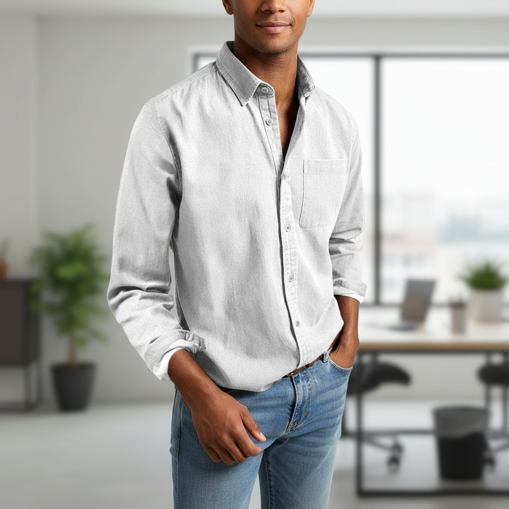 Casual Long Sleeve Shirt For Daily Wear