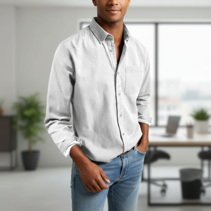 Casual Long Sleeve Shirt For Daily Wear