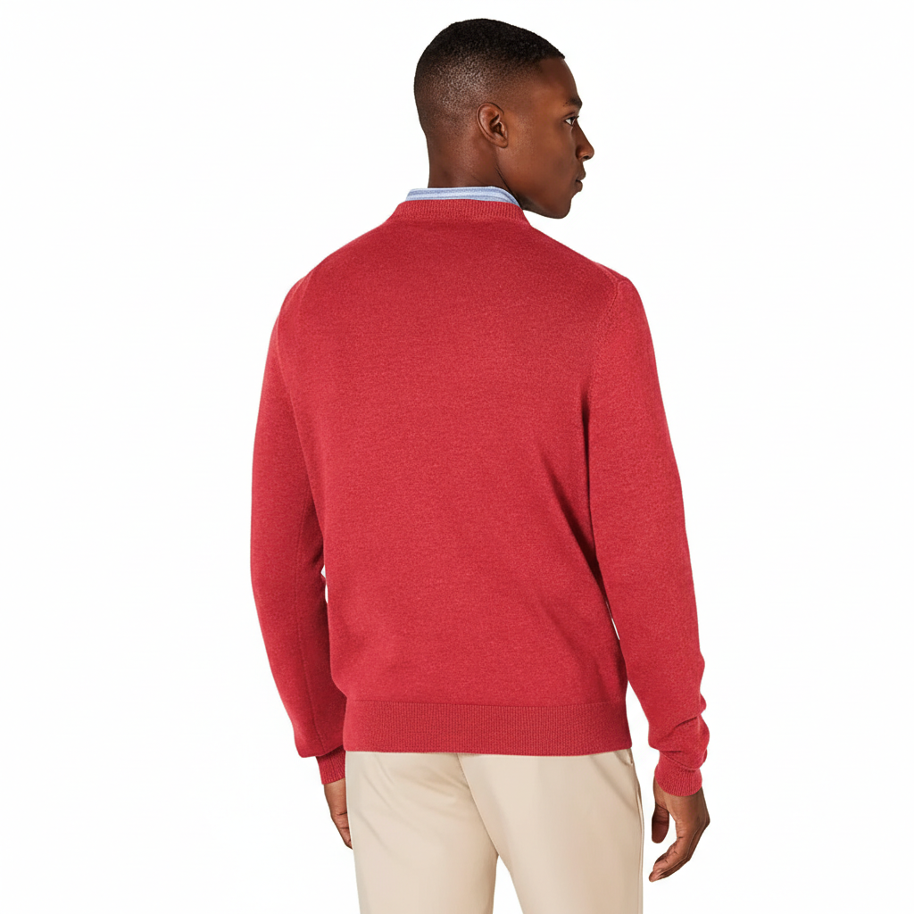 Men's V-Neck Pullover Sweater (Available in Big & Tall)