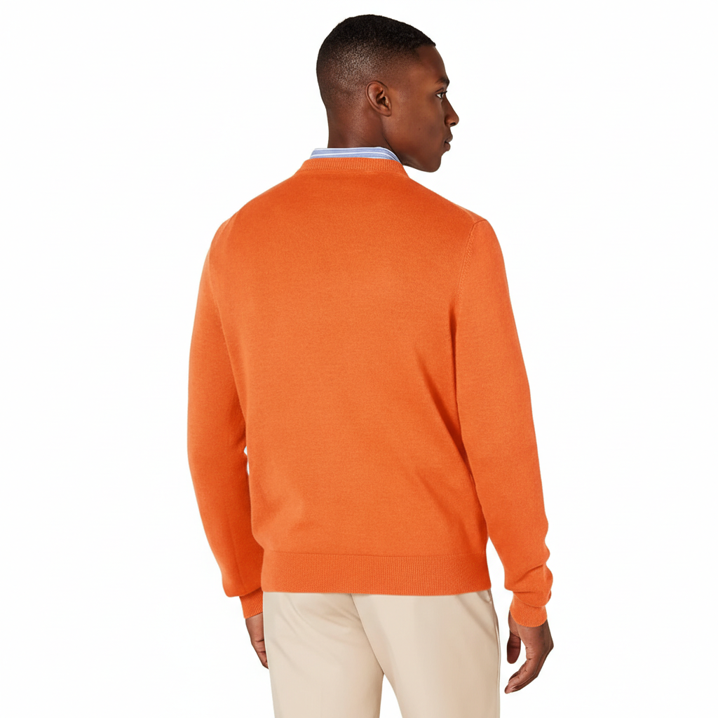 Men's V-Neck Pullover Sweater (Available in Big & Tall)