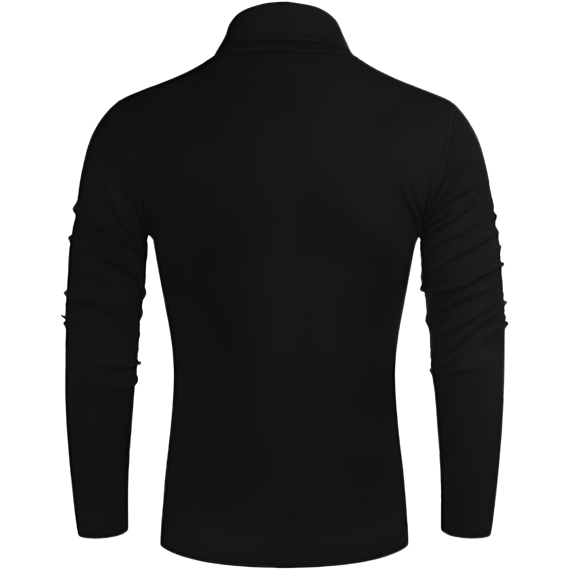 Men's Casual Slim Fit Basic Tops Knitted Lightweight Turtleneck Pullover Sweater