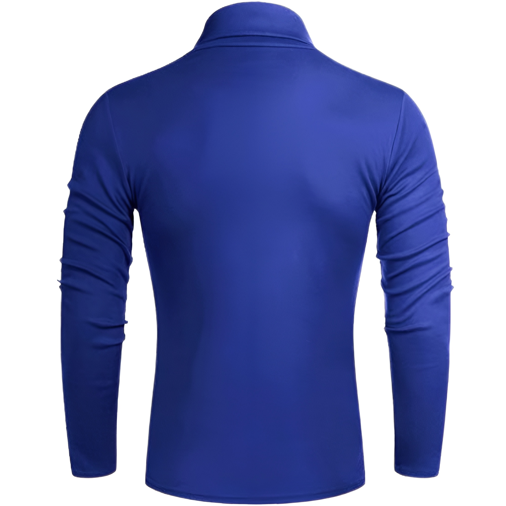 Men's Casual Slim Fit Basic Tops Knitted Lightweight Turtleneck Pullover Sweater