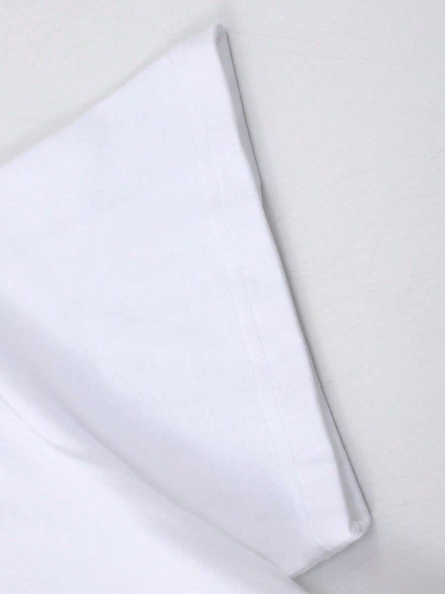 Golf Michelob ULTRA  180 Cotton T-Shirt) Men's Round Neck And Short Sleeves, Casual Cotton, Casual Fashion, Suitable For Indoor And Outdoor Wear And Holiday Gifts - White - View 5