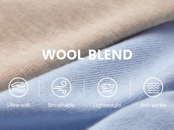 Product Introduction of Arach&Cloz Womens Wool Blend Polo Shirts Spring Summer Sweater Tops 2025 Short Sleeve Soft Trendy Business Casual Outfits 4