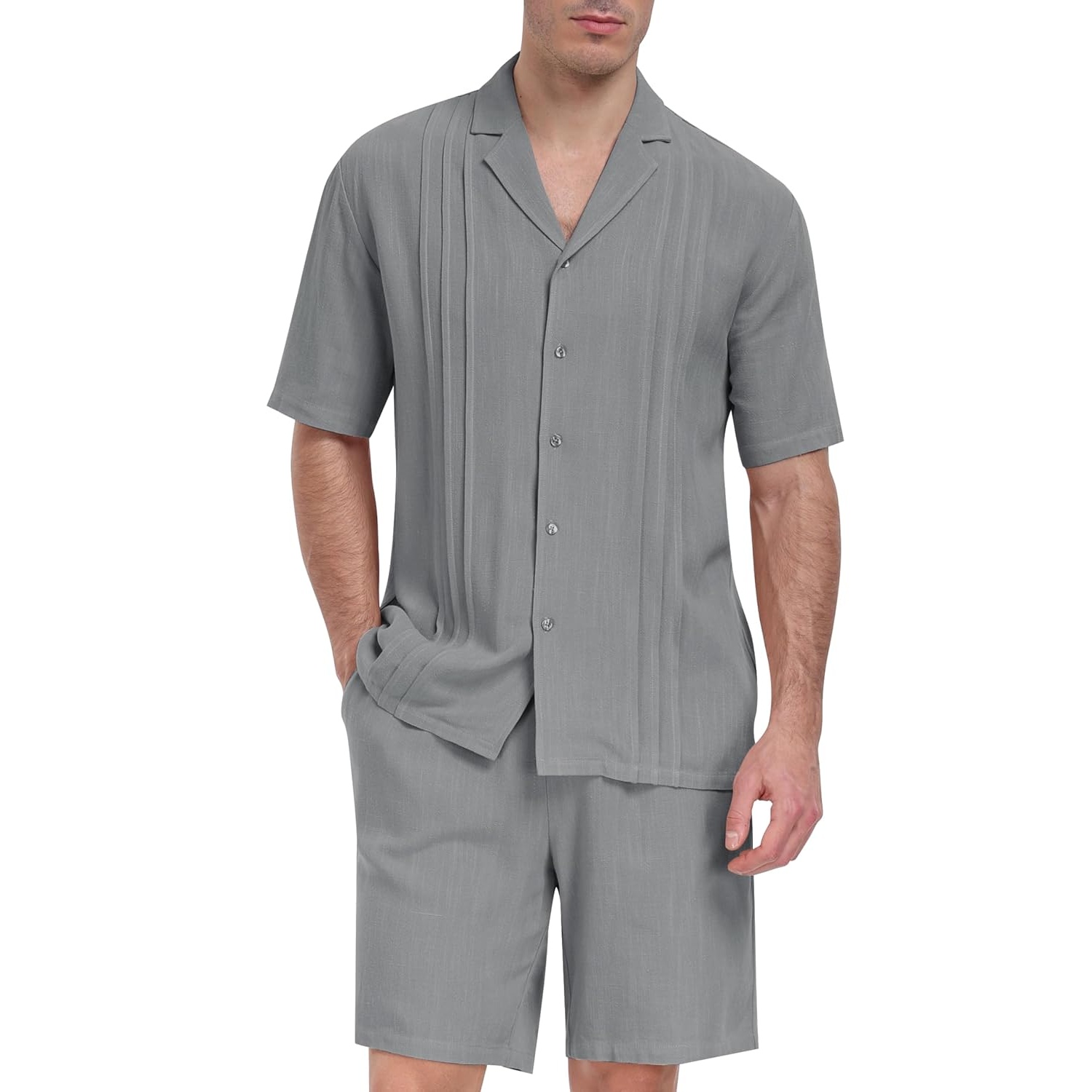 Casual Beach Wear Party Shirts And Short Set For Men